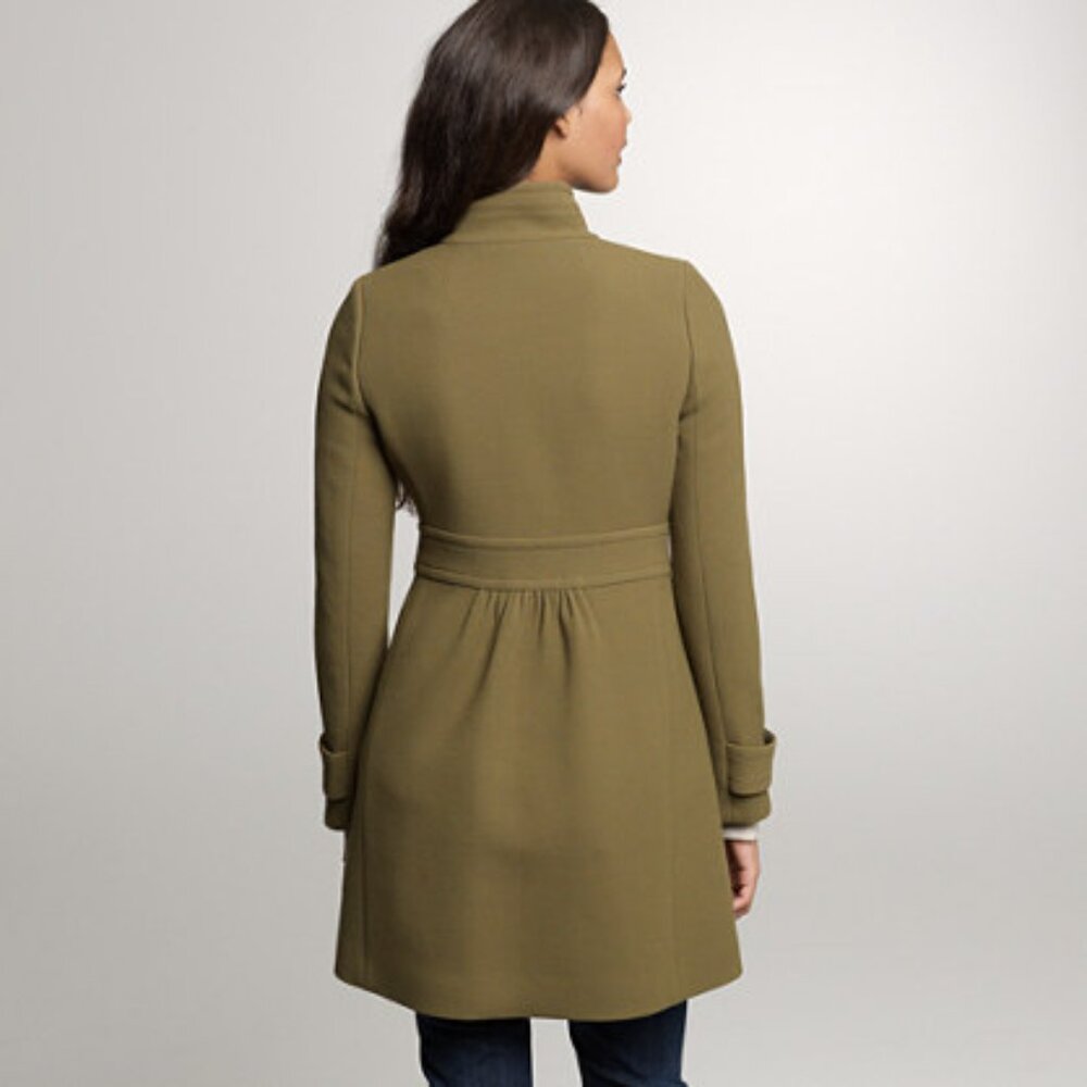 J Crew‎ Coletta Coat in double cloth wool 8p - Picture 7 of 9